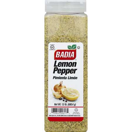 Badia Pepper Lemon 1.5lbs, PK6 90617